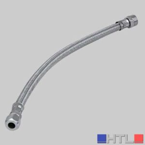 FLESSIBILE INOX CON BICONO MASCHIO - cm 35 M 1/2 x bicono 10