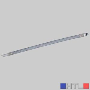 FLESSIBILE INOX CON TUBETTO Ø 10 E TUBETTO FILETTATO M 10 - M10 x M10x1 cm 35 DN 8