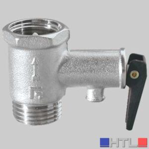 VALVOLA DI SICUREZZA CON LEVETTA - 1/2 MF