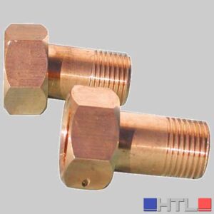 CODOLO CON CALOTTA PER CONTATORI - 1" x 1"1/4