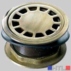 PILETTA SIFOIDE PER DOCCIA BRONZATO - 1"1/4