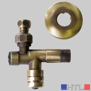 RUBINETTO FILTRO A SNODO BRONZATO - 1/2 x 10