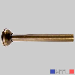 TUBO DIRITTO PER VASO BRONZATO - Ø 30 300 mm