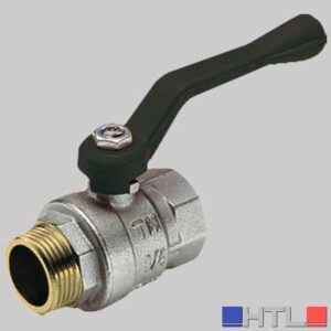 VALVOLE A SFERA PASSAGGIO TOTALE M-F LEVA ALLUMINIO - 1"1/4 PN 30