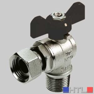 VALVOLA A SFERA A SQUADRA FIL. MASCHIO CON GIRELLO - 1/2-1/2 G