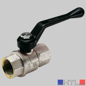 VALVOLE A SFERA PASSAGGIO TOTALE F-F LEVA ALLUMINIO MOD. TORNADO - 3/4 DN 20 PN 30