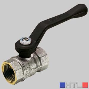 VALVOLA A SFERA PASSAGGIO STANDARD F-F LEVA ALLUMINIO - 1/2 PN 30