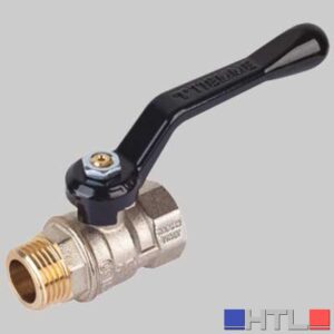 VALVOLA A SFERA PASSAGGIO STANDARD M-F LEVA ALLUMINIO - 1" PN 30