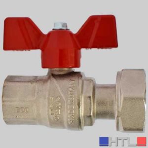 VALVOLA FEMMINA CON DADO GIREVOLE - 1" x 1"1/4 G