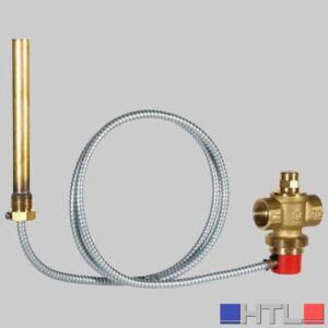 VALVOLA DI SCARICO TERMICO TS131 - Capillare da 1,3 m Att. 3/4