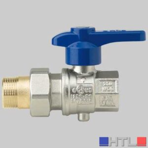 VALVOLA CON BOCCHETTONE MASCHIO/FEMMINA A LEVA - 1" PN 25