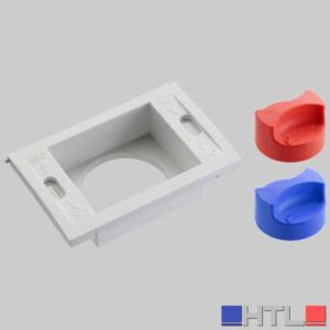 KIT SUPPORTO PORTINA CON MANOPOLE - -