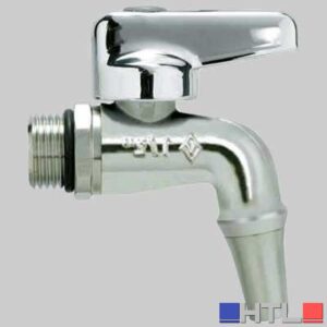 RUBINETTO PER CONTENITORI ACCIAIO PER OLIO - 1/2 Ottone