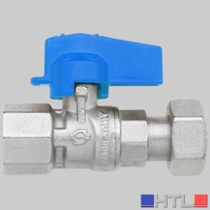 MINI RUBINETTO A SFERA DRITTO FF - 1/2-1/2 dado girevole