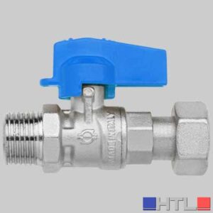 MINI RUBINETTO A SFERA DRITTO MF - 1/2-1/2 dado girevole