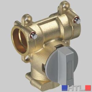 VALVOLA DI INTERCETTAZIONE A TEE MOTORIZZABILE T4 E-READY - F13 - DN15