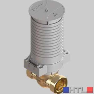 RUBINETTO DI INTERCETTAZIONE DA INCASSO FILO MURO ULTRA VERSIONE DIRITTA TECO - DN 15 - 1/2" Filet.