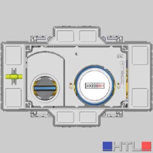 KIT CONTABILIZZAZIONE DA INCASSO CON CONTATORE PER ACQUASANITARIA K4CC E-READY - F13 - DN15