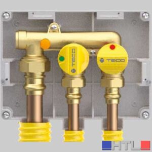 COLLETTORE GAS MULTI-INTERCETTAZIONE DUE VIE H 2.2 TECO - 1"3/4