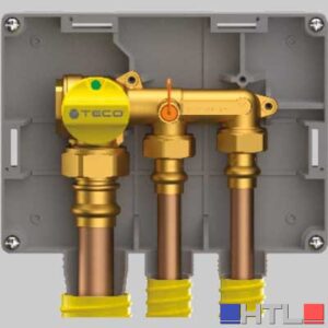 COLLETTORE GAS MONO INTERC ETTAZIONE DUE VIE K 2.3 - TC 1" TC 3/4 DN20