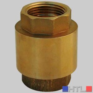 VALVOLA DI RITEGNO A MOLLA EURO INSERTO IN OTTONE - 1"1/4