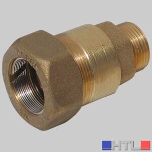 RACCORDO DI CONGIUNZIONE IN OTTONE MASCHIO - 1"