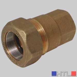 RACCORDO DI CONGIUNZIONE IN OTTONE FEMMINA - 1"