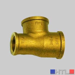 RACCORDO A TEE RIDOTTO LATERALE OTTONE GIALLO - 1/2 x 1/2 x 3/4