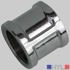MANICOTTO FEMMINA/FEMMINA CROMATO - 1" x 1"