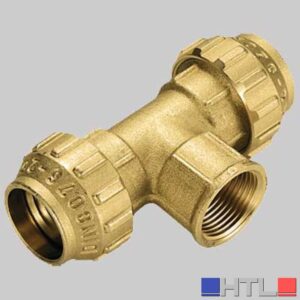 RACCORDO A TEE FEMMINA COBRA RING - 20 x 1/2 x 20