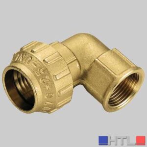 RACCORDO A GOMITO FEMMINA COBRA RING - 20 x 1/2
