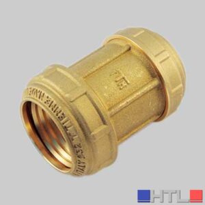 RACCORDO DIRITTO DOPPIO PN 25 COBRARING - 20 x 20