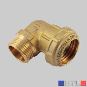 RACCORDO CURVO MASCHIO PN 25 COBRARING - 20 x 1/2