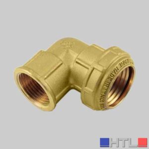 RACCORDO CURVO FEMMINA PN 25 COBRARING - 20 x 1/2