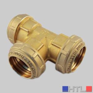 RACCORDO A TEE PN 25 COBRARING - 20 x 20 x 20