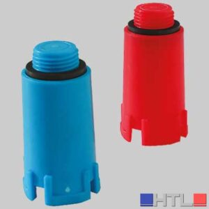 TAPPO PROVA IMPIANTI - 1/2 Blu