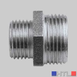 RIDUZIONE CON VITE MASCHIO ACCIAIO - 1" x 1/2