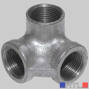 DISTRIBUZIONE A GOMITO ZINCATO - 1"