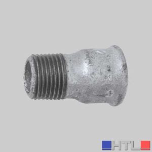 MANICOTTO RIDOTTO MASCHIO/FEMMINA ZINCATO - 1" x 1/2