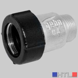 RACCORDO A COMPESSIONE IN GHISA MASCHIO - 1" x 31