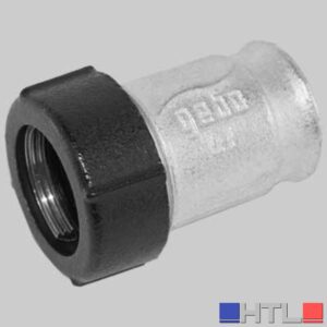 RACCORDO A COMPRESSIONE IN GHISA FEMMINA - 1" x 31