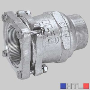 RACCORDO A COMPRESSIONE MASCHIO FLANGIATO - 2"1/2 - (76,1)