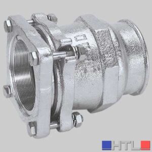 RACCORDO A COMPRESSIONE FEMMINA FLANGIATO - 2"1/2 - (76,1)