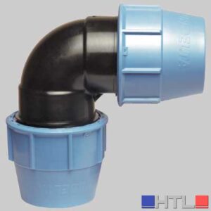 GOMITO DOPPIO PLASTICA - 110