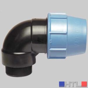 RACCORDO A GOMITO MASCHIO PLASTICA - 110 x 4"