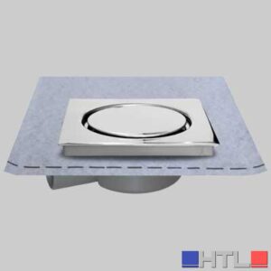 CHIUSINO 15 X 15 CON PILETTA AVVITABILE E GUAINA - cm 15x15 - guaina 1 x 1