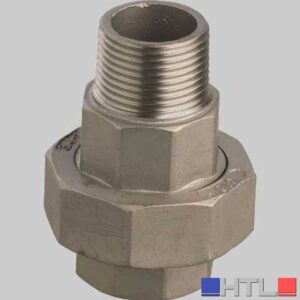 BOCCHETTONE CONICO FILETTATO M/F DRITTO IN ACCIAIO INOX - 1"