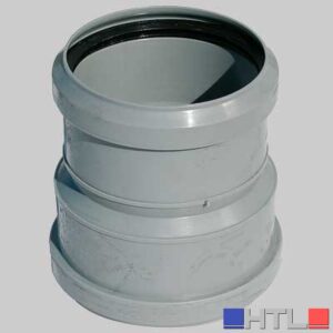 MANICOTTO DUE BICCHIERI COLLEGAMENTO - Pvc Ø 100 F - PP Ø 110 F