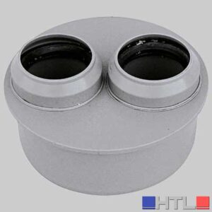 TAMPONE RIDUZIONE DOPPIO CON OR PP HTEM - 110 - 40/40