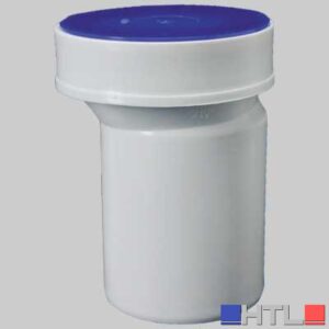 RACCORDO BIANCO WC ECCENTRICO CON GUARNIZIONE - Ø 110 H 180 mm